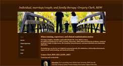 Desktop Screenshot of gregoryclarkmsw.com